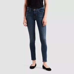 Levi's New 711 Mid-Rise Skinny Jeans 24 25